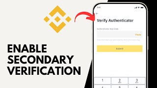 How to Enable Secondary Verification in Binance [upl. by Moya]