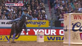 National Finals Rodeo 2018  Live Stream  Las Vegas  Barrel Racing [upl. by Nelia]