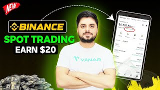 How To Earn Beginners From Binance Spot Trading   Binance Se Paise Kaise Kamaye [upl. by Etnohc]