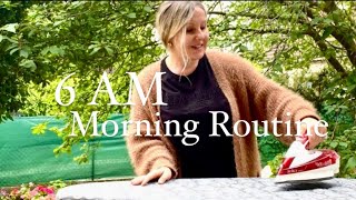 MY MORNING ROUTINE 6 AM FRENCH DIARY SLOW LIVING [upl. by Adnirb146]