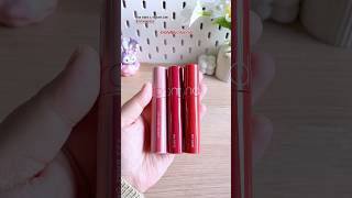 romampnd juicy lasting tint compare  bare fig x figfig x jujube romand liptint explore fyp [upl. by Yelak66]