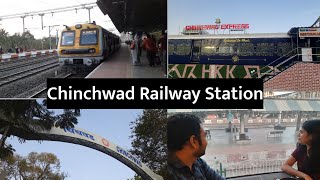 Chinchwad Railway Station  चिंचवड रेल्वे स्थानक  Chinchwad Express Restaurant  VlogGoals [upl. by Asa]