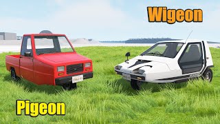 Wigeon vs Pigeon  BeamNG drive [upl. by Neale375]