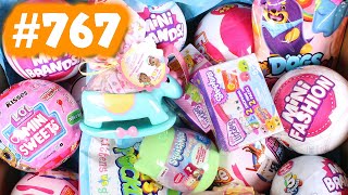 Random Blind Bag Box 767  Foodie Mini Brands Kittens VS Gherkins Shopkins Real Littles Snack [upl. by Barbra]