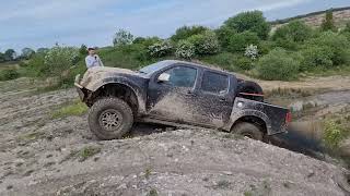 nissan navara d40 Hill climb at korc offroad nissan offroad 4x4 [upl. by Virnelli]