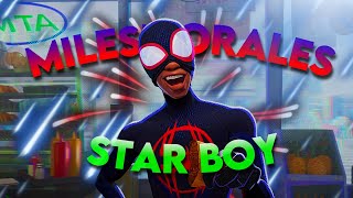 4k Spiderman Miles Morales  Star Boy✨ edit [upl. by Leuas]