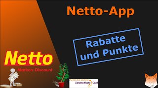 Mit der NettoApp beim Einkaufen sparen Rabattcoupons und DeutschlandcardPunkte in eins [upl. by Angeline]