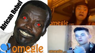 African Rebel Returns on Omegle Scared Reactions [upl. by Bannister]