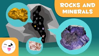 ROCKS and MINERALS for Kids  What are their differences  Science for Kids [upl. by Geraud]