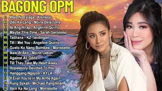 Moira Dela Torre MorissetteYeng Constantin🎶🎶 Bagong OPM Wish 1075 Playlist 2024 [upl. by Tap]