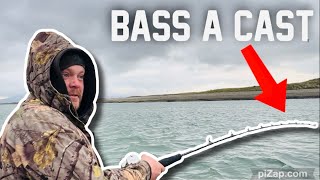 Bass a Cast  UK Sea Fishing with Gamekeeper John [upl. by Fitalludba]