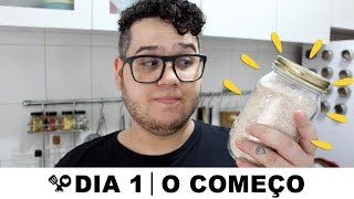 COMO FAZER LEVAIN  DIA 1  RECEITAS QUE AMO [upl. by Ennairod283]