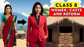 Class 8 History Chapter 7  Women Caste and Reform  Class 8 history  Women Caste and Reform [upl. by Wyon]