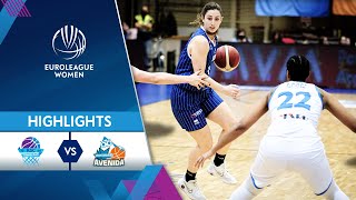 KSC Szekszard  Perfumerias Avenida Salamanca  Highlights  EuroLeague Women 202122 [upl. by Stilwell]