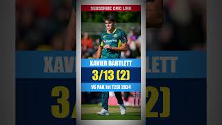 Xavier Bartlett 313 🔥Spell vs Pakistan Australia 1st T20I Match today Highlights cricket criclink [upl. by Buller]