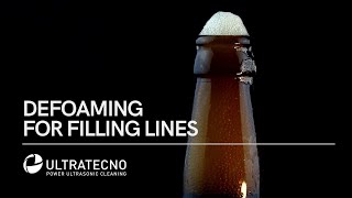 Defoaming for Filling Lines  UltraTecno [upl. by Bartolomeo353]