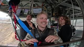 Nevis Bungy Jump  New Zealand  Tallest in the Country [upl. by Ahseyi]