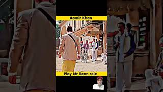 Aamir Khan play Mr beans roll bollywood funny love movie motivation music [upl. by Viola577]