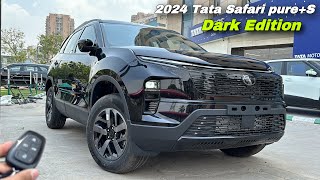 2024 Tata Safari Pure plus s Dark Edition Price amp Features ❤️ 2024 Tata Safari dark edition [upl. by Ttik230]