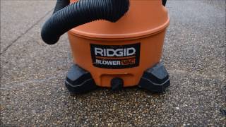 Tricks Of The Trade Quick Dry Plus Ridgid Blower Vac [upl. by Asille]