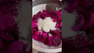 വീട്ടിലെ ഡ്രാഗൺ ഫ്രൂട്ട് വിളവെടുപ്പ്  How To Make Dragon Fruit Jam at Home  Kerala [upl. by Heber]