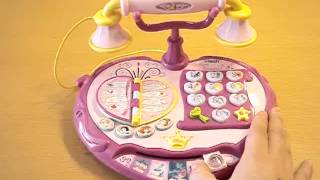 Teléfono princesas Disney de vTech [upl. by Nomled]