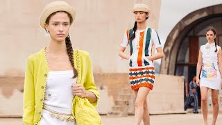 Chanel Мода 2025 Resort в Марселе  Одежда для отдыха и путешествия [upl. by Morez]