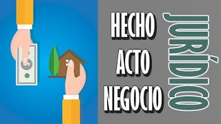 HECHO JURÍDICO ACTO JURÍDICO Y NEGOCIO JURÍDICO Perú DefiniciónDiferenciasEjemplos [upl. by Horn942]