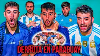 Paraguay 2 Argentina 1  Reacciones de Amigos  Eliminatorias Mundial 2026 [upl. by Auqinahs832]