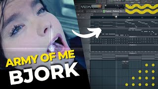 Bjork  Army of Me  FL STUDIO [upl. by Warp280]