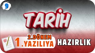 9sınıf Tarih 2Dönem 1Yazılı Hazırlık 2023 [upl. by Carny]