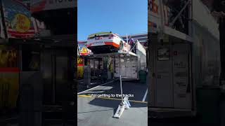 Do NASCAR hauler drivers have their routes memorized NASCAR hauler [upl. by Ytsirhk]