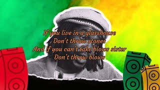 Peter Tosh  Glass House Lyrics [upl. by Enilrac141]