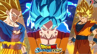 Goku All Transformations  Dragon Ball Sparking Zero [upl. by Eanyl]