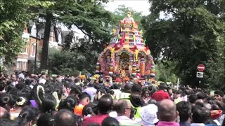 Ealing Amman Chariot Festival 13 August 2023 London UK [upl. by Ceil479]