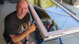 How to Replace Casement Window weatherstripping Removing your Casement Windows the easy way [upl. by Yorgos]