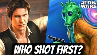 Who Really Shot First Han Solo or Greedo shorts [upl. by Ayerim]