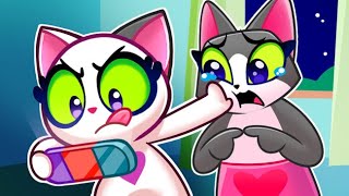 Dont Get Too Into The Games 🤖😨 Interactive Educational Cartoon For Kids by PurrPurr Stories [upl. by Anjanette]