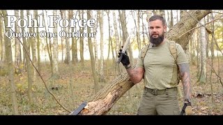 Pohl Force Quebec One Outdoor Messer Review [upl. by Slifka]