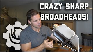 How to use the KME Broadhead Sharpening Jig [upl. by Oinesra602]