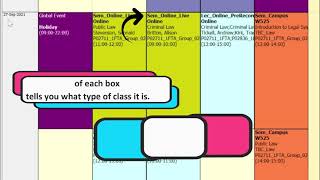 A guide to understanding your timetable [upl. by Odnamla584]