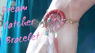 Dreamcatcher Bracelet ♥ DIY [upl. by Howes]