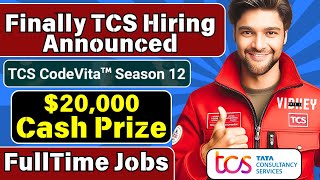 Finally TCS Codevita Hiring Announced  TCS Off Campus Hiring 2024  TCS CodeVita  No  Criteria [upl. by Rahab]