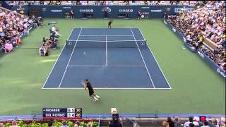 2009 US Open Final Highlights Federer vs Del Potro HD [upl. by Peggi]