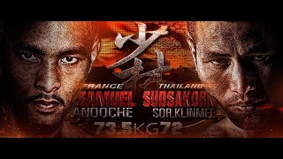 สุดสาคร THA vs SAMUEL ENDOCHE FRA THAI FIGHT SHAOLIN 2015 [upl. by Anaugahs]