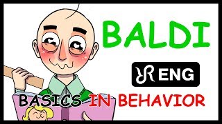 BALDIs Basics animatic Blues remix Basics in Behavior ENG song cover [upl. by Einolem]