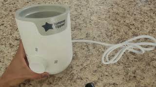 Tommee Tippee EasiWarm How to use it [upl. by Enaej]