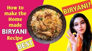 CHICKEN BIRYANI HOME MADE RECIPE🌼 How yo make biryani in easy way🌸 DAILY VLOG RamshaKhanv4w [upl. by Orat]