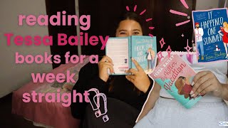 i read Tessa Bailey books for an entire week [upl. by Emmey935]