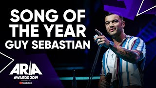 Guy Sebastian wins Song of the Year for Choir  2019 ARIA Awards [upl. by Bascomb]